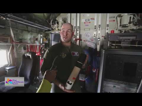 Hurricane Hunter Aircraft Lands in Puerto Rico