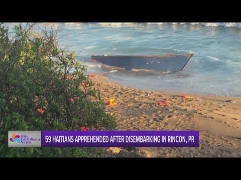 59 Haitians Arrested after Disembarking in Rincón, Puerto Rico