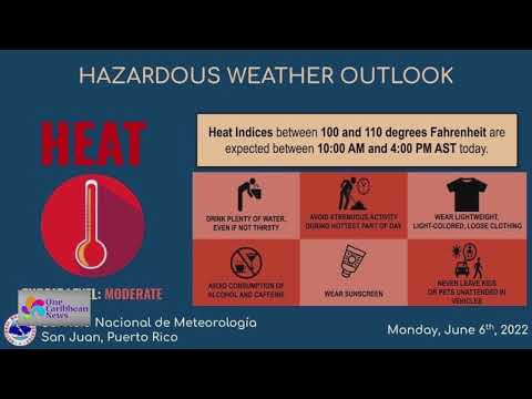 Excessive Heat Expected this Week for Northern Parts of Puerto Rico