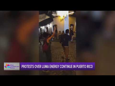 Protests over Luma Energy Continue in Puerto Rico