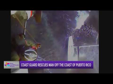 Coast Guard Rescues Man off Coast of Puerto Rico