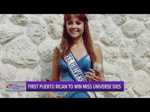 First Puerto Rican to Win Miss Universe Dies