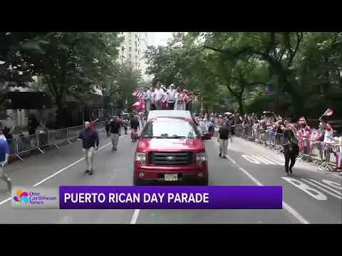 Crowd Turns out for Puerto Rican Day in New York City