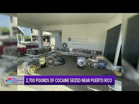 2,700 Pounds of Cocaine Seized Near Puerto Rico