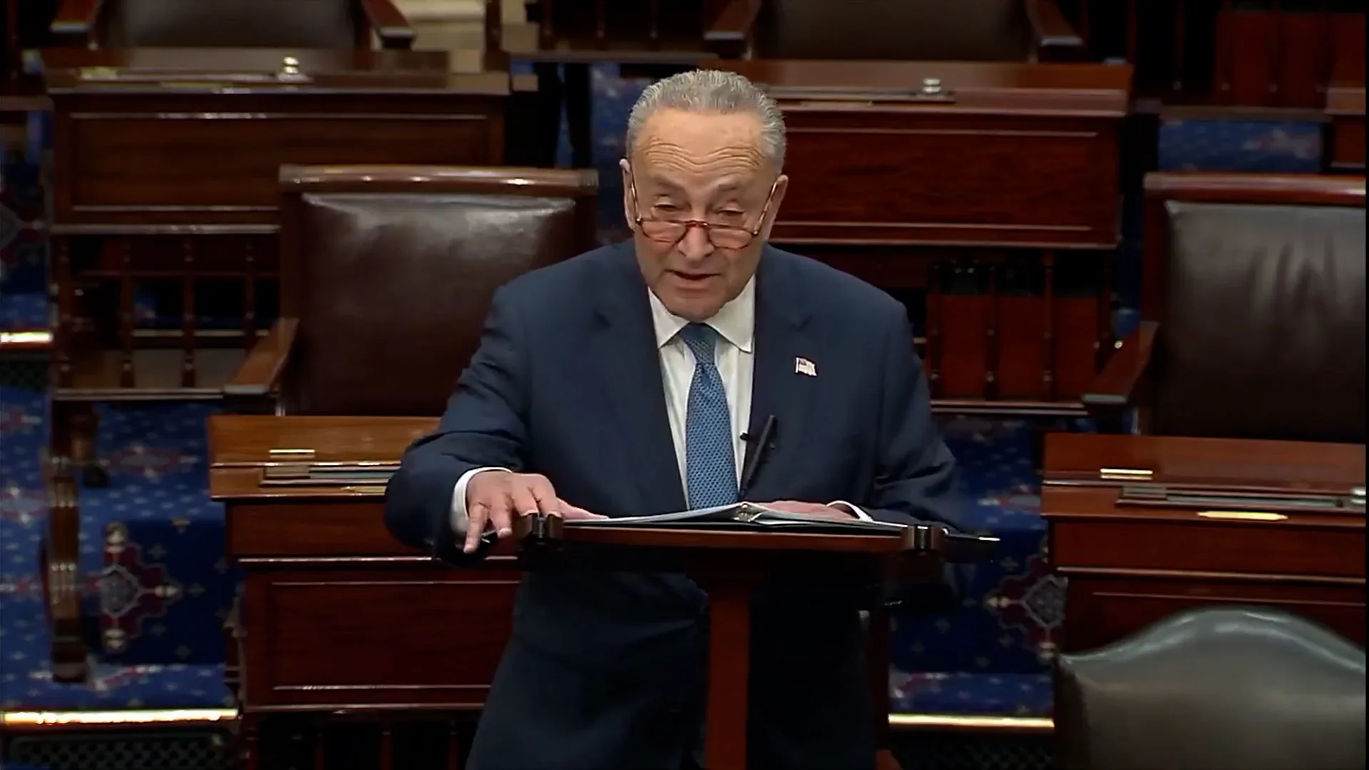 In Personal and Passionate Floor Speech, Schumer Warns Against Rise in Antisemitism