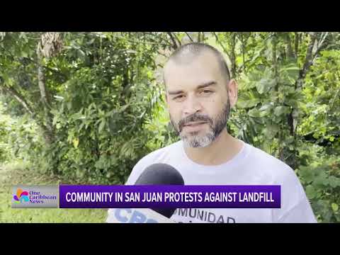 Community in San Juan, Puerto Rico Protests Landfill