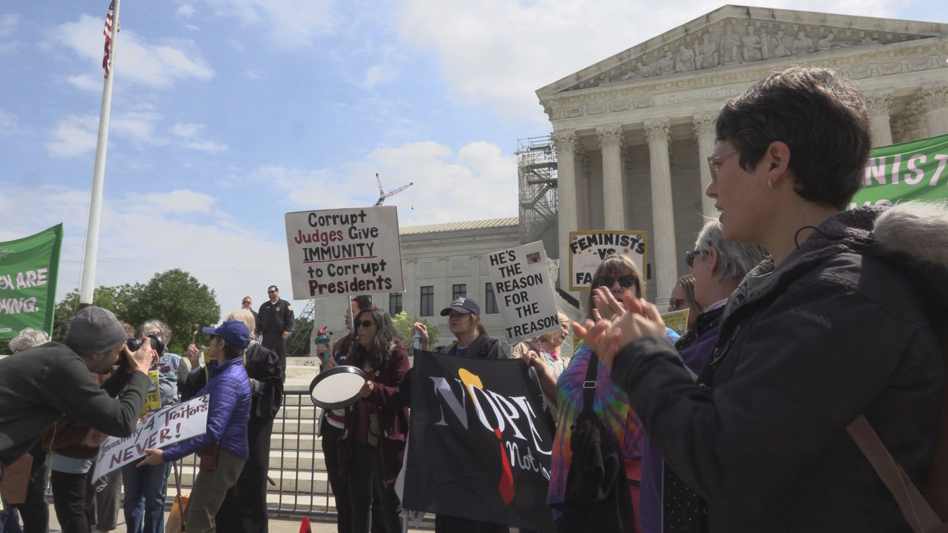 Supreme Court Hears Arguments in Trump Immunity Claim in Election Interference Case