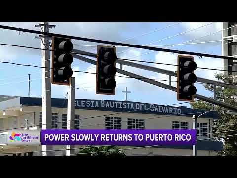 Power Slowly Returns to Puerto Rico